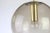 Brass with Smoked Glass Ball Pendant from Limburg, Germany, 1970s For Sale - Image 6 of 13