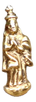 Gold Our Lady of the Immaculate Conception Pendant