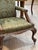 Spectacular Circa 1750 English Carved Mahogany Library Chair For Sale - Image 6 of 11