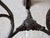 French Antique Arras Bistro Table in Wrought Iron with Horseshoe Feet, 1890s For Sale - Image 5 of 12