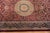 1950s Nazmiyal Collection Vintage Persian Gonbad Design Silk Qum Hallway Runner Rug For Sale - Image 5 of 6