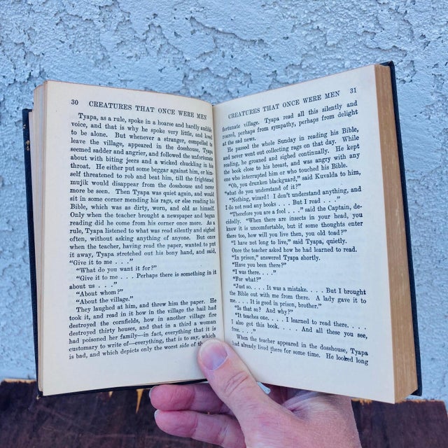 "Creatures That Once Were Men" by Maxim Gorky, 1918 Antique Book For Sale - Image 10 of 11