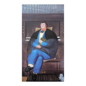 Fernando Botero 11 Portrait of Claude Bernard 1983