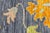 2020s Modern Hand-Knotted Oushak Style Wool Rug in Slate Blue, Ochre & Pastel Accents For Sale - Image 5 of 11