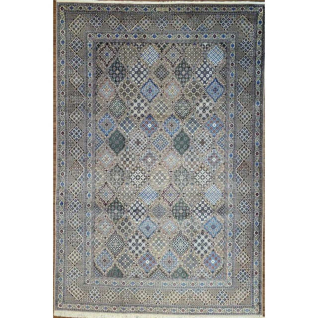 Middle Eastern Nain Rug in Wool For Sale - Image 11 of 11