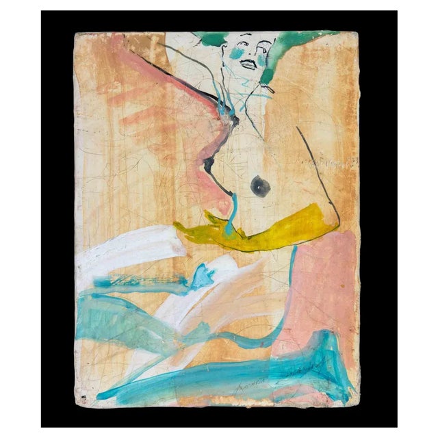 Anastasia Kurakina, A Woman, Watercolor & Ink, 2018 For Sale