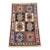 Yalameh Rug 1’9” X 2’10” Multicolor Wool Vintage Tribal Hand-Knotted Carpet For Sale