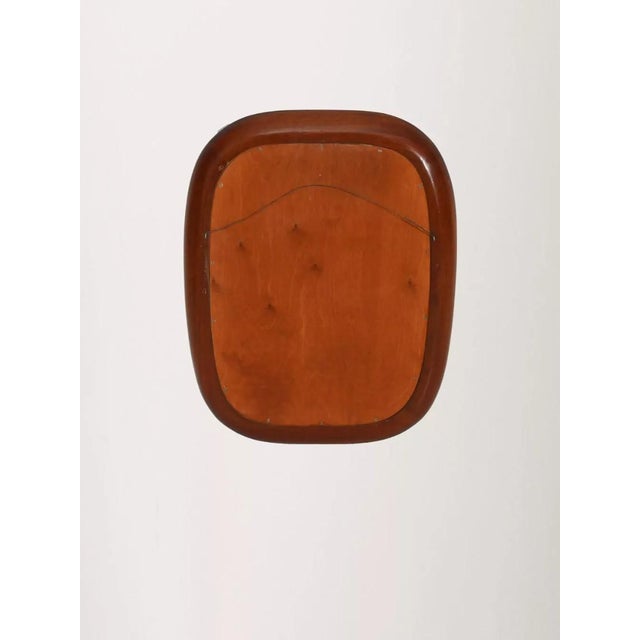 Danish Wall Mirror in Mahogany, 1950s For Sale - Image 9 of 10