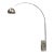 Vintage Flos Mid Century Harvey Guzzini Marble Block Arch Floor Lamp For Sale