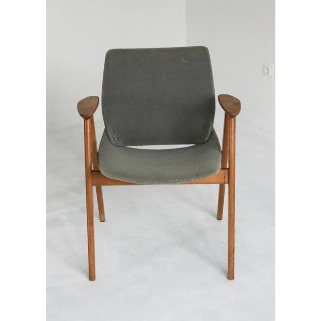 Vintage Early Shell Lupina Armchair by Niko Kralj For Sale - Image 4 of 12