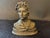 Amy Kann & c.a. Stigliano Abigail Adams Pewter Bust 1980 Vintage Americana Art For Sale - Image 10 of 12
