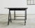 Alexandra Von Furstenberg Alexandra Von Furstenberg Acrylic Blacksmith Desk Writing Table For Sale - Image 4 of 12