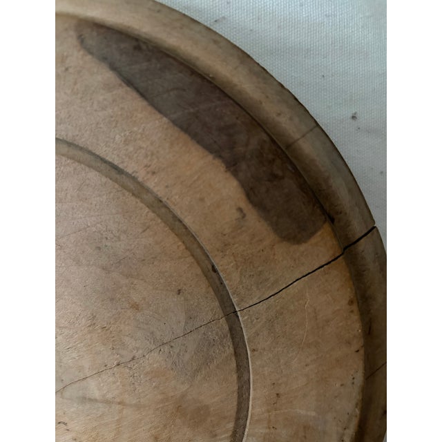 English Bread Boards W/Carved Flower and Other Designs For Sale - Image 9 of 11