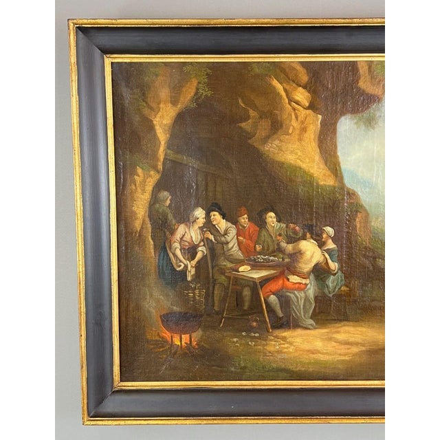 Flemish School Artist, 18th Century, Oil Painting on Canvas For Sale - Image 4 of 6