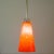 Red Mid-Century Scandinavian Red Glass and Brass Pendant, 1950s For Sale - Image 8 of 9