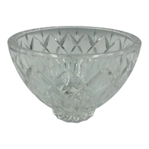 1980s Waterford Crystal “Welcome” Bowl in Original Box