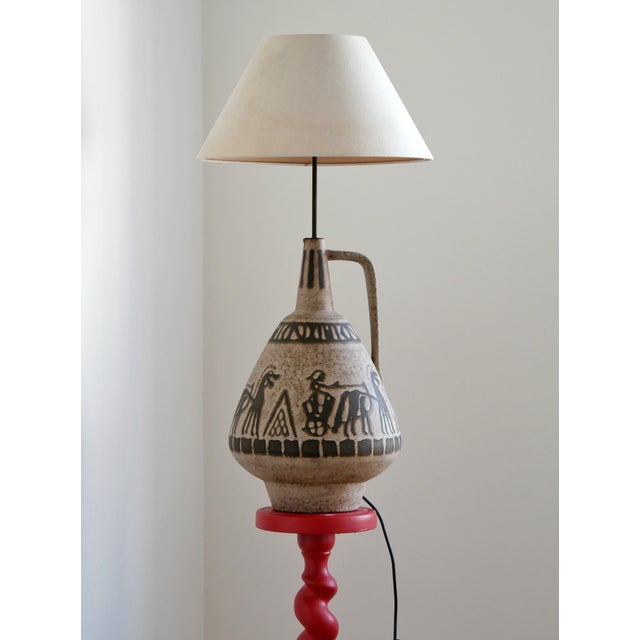 Vintage Ceramano Table Lamp by Hans Welling, 1960s For Sale - Image 9 of 9