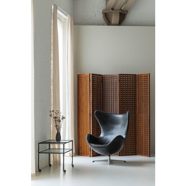Fritz Hansen Early Egg Armchair by Arne Jacobsen for Fritz Hansen, 1960s For Sale - Image 4 of 14