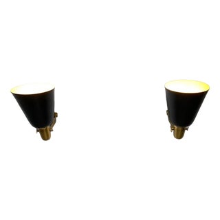 Model 121 Wall Lamps by Gino Sarfatti for Arteluce, 1950, Set of 2 For Sale