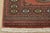 Pink Bokhara Rug 2’11” X 4’8” Pink Wool Tribal Hand-Knotted Oriental Carpet For Sale - Image 8 of 11