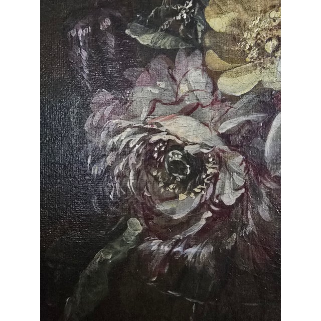 17th Century Old Master Jean Baptiste Morel (1662-1732) Still Life With a Tulip, Ex Christie's For Sale In Dallas - Image 6 of 8