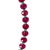 Jumbo Ruby Green Agate Necklace 14k Gold For Sale - Image 4 of 11
