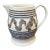 English Mocha Pottery Creamware Earthworm Jug For Sale
