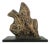 Italian Bronze Abstract Sculpture by Cristina Roncati, 1980 For Sale