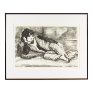 “8th St. Odalisque” Lithograph by Marion Greenwood