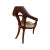 Brown Sam Maloof Style "Female Form" Sculptural Walnut Modern Armchair For Sale - Image 8 of 13