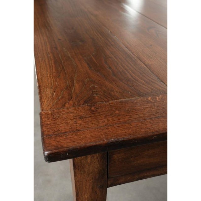Antique French Oak Table, 1800s For Sale - Image 10 of 16