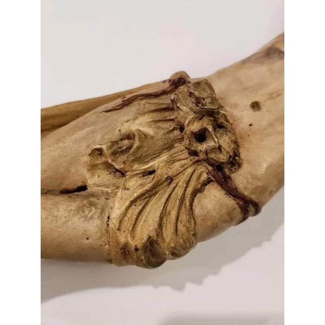 18th Century Spanish Baroque Church Altarpiece Carving For Sale - Image 9 of 11