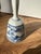 Asian Small Vintage Blue and White Asian Ceramic Bell For Sale - Image 3 of 8
