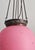 Antique Pink Glass and Brass Lantern, Austria, 1850s For Sale - Image 6 of 10
