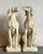 Sculpture Materials Vintage Regency Distressed Cast Concrete Dogs For Sale - Image 7 of 7