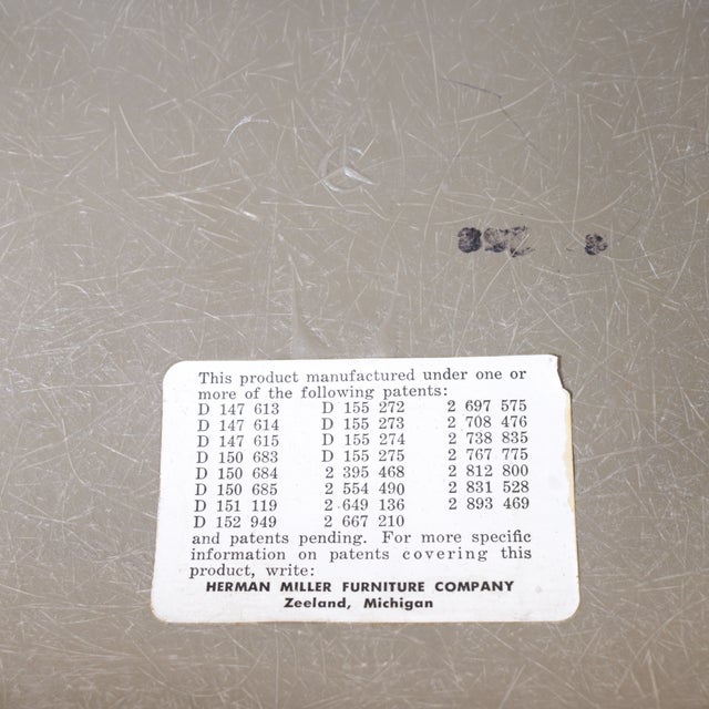 Dining Chairs in Sea Foam Green Fiberglass by Charles & Ray Eames for Herman Miller, USA, 1960s, Set of 4 For Sale - Image 13 of 14