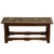 Antique English Carved Oak Arts & Crafts Hall Bench Seat 'Birds in a Tree' 1900 For Sale - Image 4 of 14