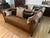 VIntage Pair of Ralph Lauren Home Brompton Leather Sofas-Cognac Leather, Nailhead Trim & Custom Upholstery For Sale - Image 14 of 17