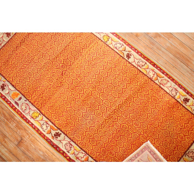 1940s Orange Peel Anatolian Rug For Sale - Image 14 of 18