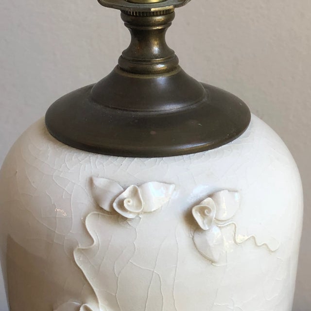 Ceramic Mid-20th Century Studio Pottery Table Lamp For Sale - Image 7 of 12