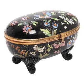 Vintage French Jewelry Box For Sale
