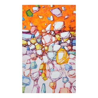 Crystal Labyrinth.Original Modern Hand Painting For Sale