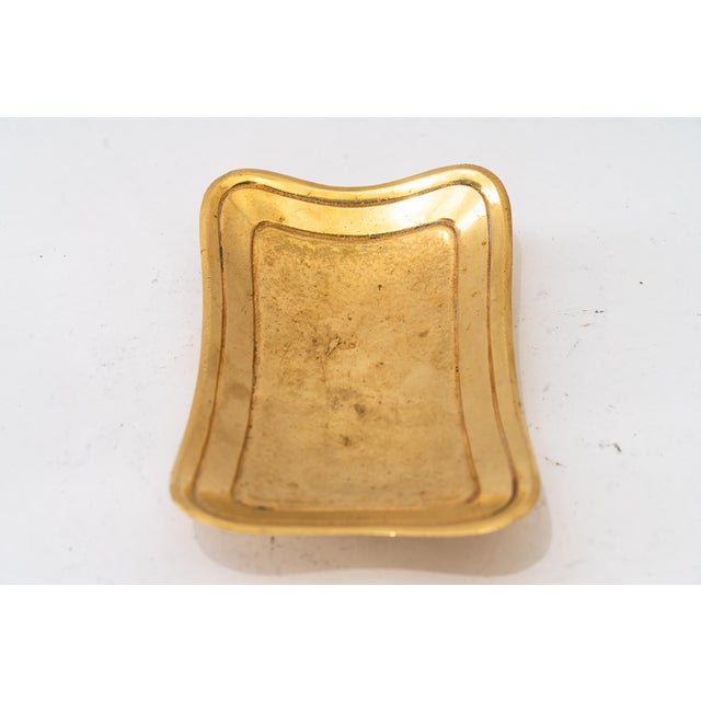 1920s Vintage Art Deco Brass Ashtray, 1920s For Sale - Image 5 of 9