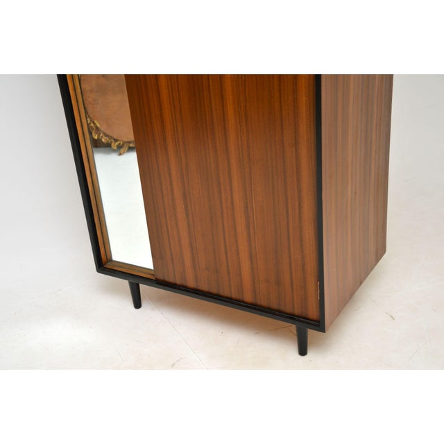 Vintage Walnut Wardrobe by John & Sylvia Reid for Stag, 1950s For Sale - Image 11 of 12