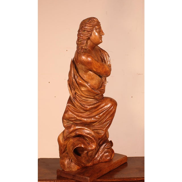 Sculpture, Germany, 16th-Century, Walnut For Sale - Image 13 of 15