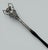 Antique Lady Gentlemans Sword English Walking Stick Cane Sterling Silver Wooden For Sale - Image 9 of 11