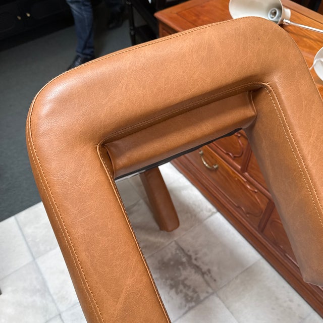 Contemporary Channel-Tufted Upholstered Bench For Sale - Image 10 of 12