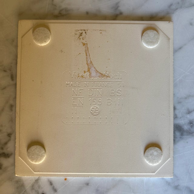 1990's Villeroy and Boch Naïf Christmas Tea, Sandwich, Pastries Sweets Set For Sale - Image 11 of 13