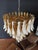 Vintage Italian Murano Chandelier with Caramel Glass Petals in the style of Mazzega, 1990 For Sale - Image 9 of 17