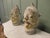 2000 - 2009 Large Antique Indian Terracotta Tent Pole Tops, Set of 2 For Sale - Image 5 of 7